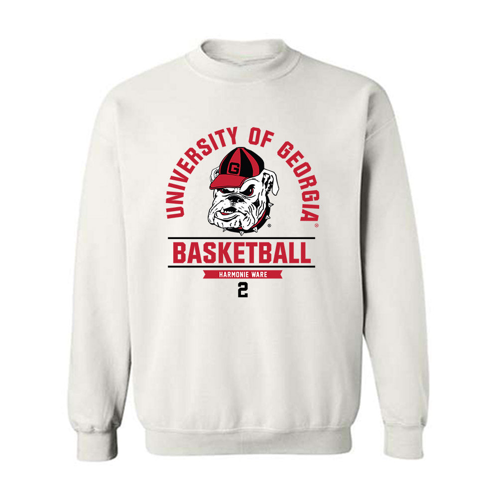 Georgia - NCAA Women's Basketball : Harmonie Ware - Classic Fashion Shersey Crewneck Sweatshirt-0