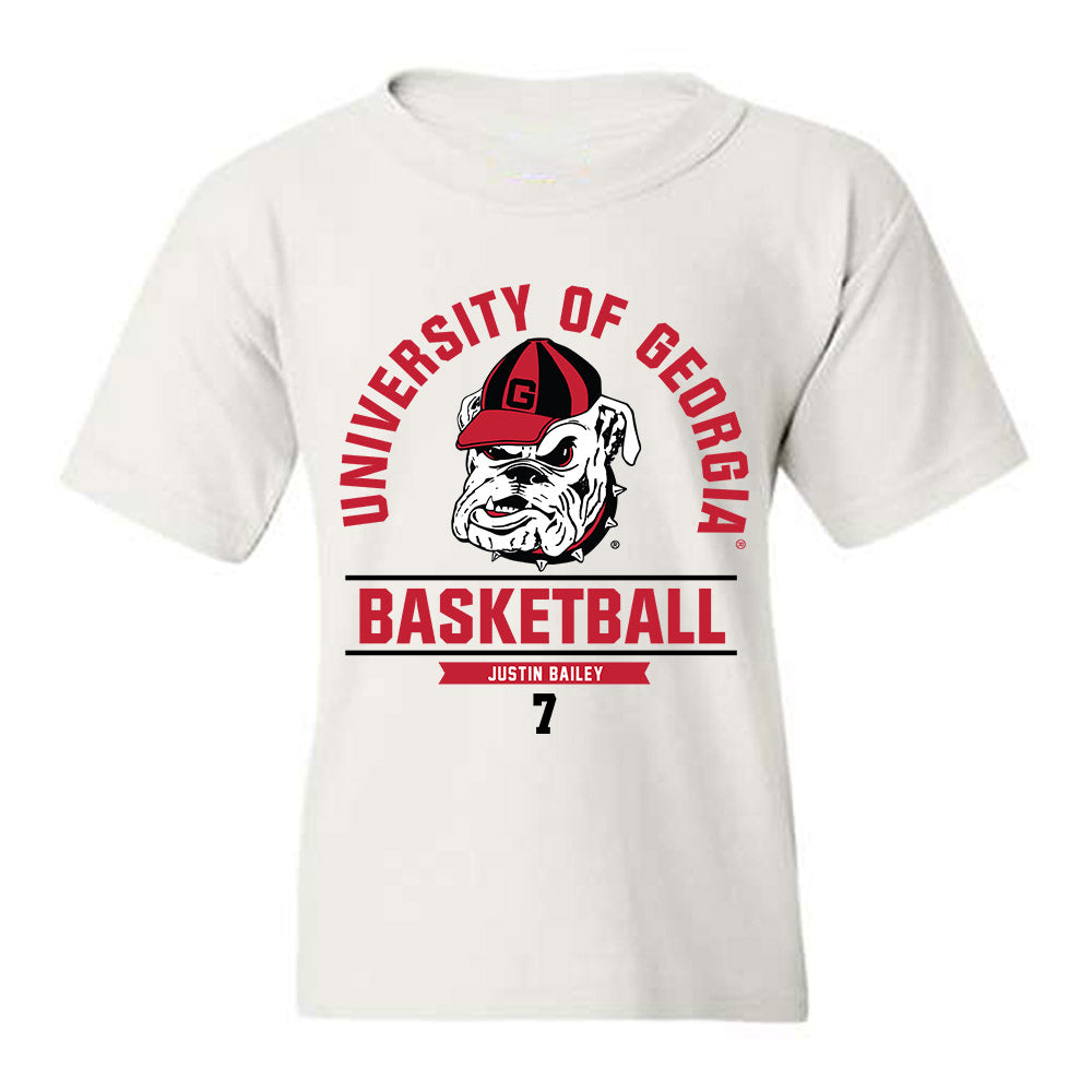 Georgia - NCAA Men's Basketball : Justin Bailey - Classic Fashion Shersey Youth T-Shirt-0