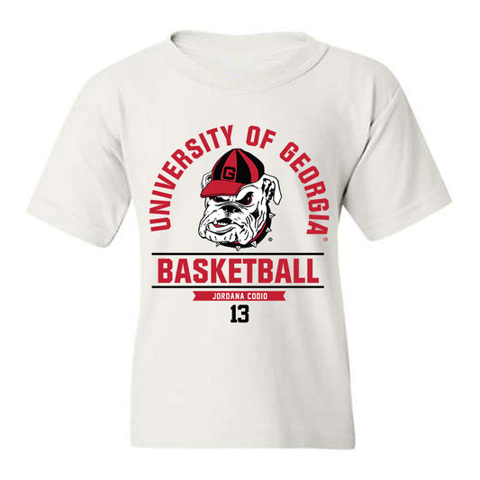 Georgia - NCAA Women's Basketball : Jordana Codio - Classic Fashion Shersey Youth T-Shirt-0
