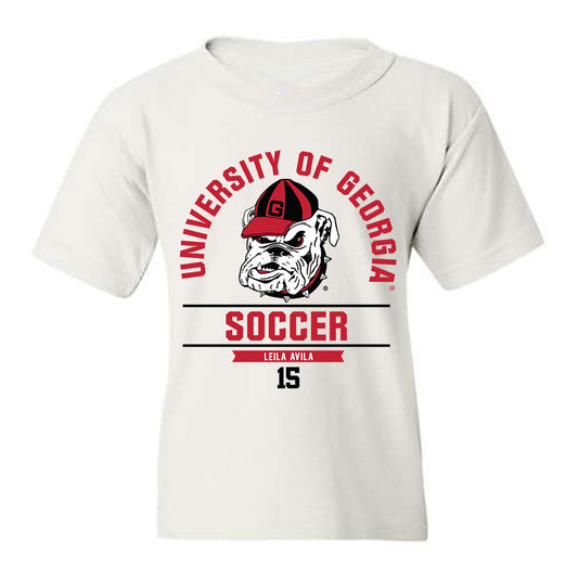Georgia - NCAA Women's Soccer : Leila Avila - Classic Fashion Shersey Youth T-Shirt-0
