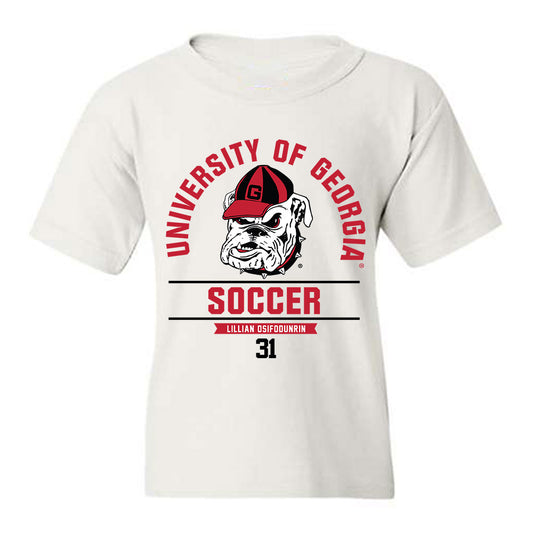 Georgia - NCAA Women's Soccer : Lillian Osifodunrin - Classic Fashion Shersey Youth T-Shirt-0