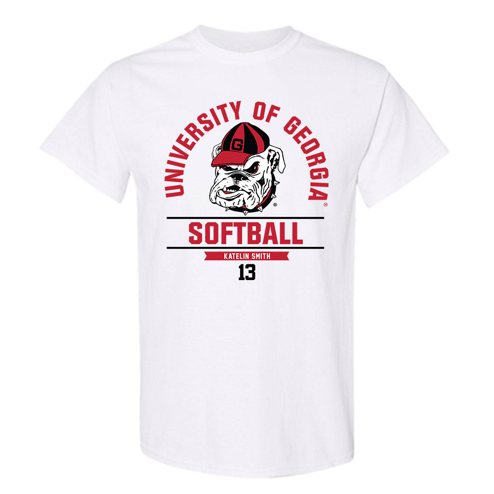 Georgia - NCAA Softball : Katelin Smith - Classic Fashion Shersey T-Shirt-0