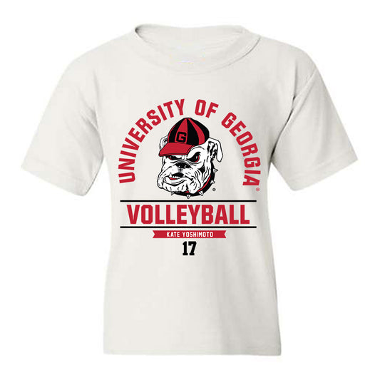 Georgia - NCAA Women's Volleyball : Kate Yoshimoto - Classic Fashion Shersey Youth T-Shirt-0