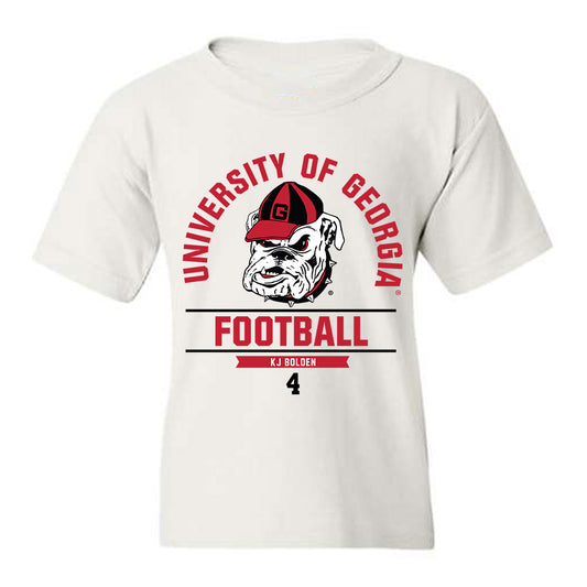 Georgia - NCAA Football : KJ Bolden - Classic Fashion Shersey Youth T-Shirt-0
