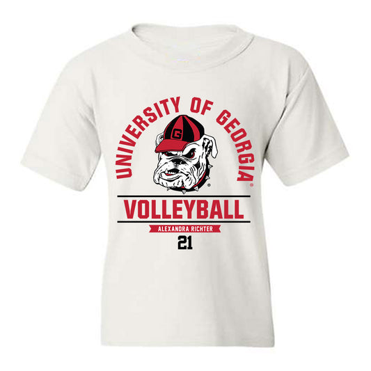 Georgia - NCAA Women's Volleyball : Alexandra Richter - Classic Fashion Shersey Youth T-Shirt-0