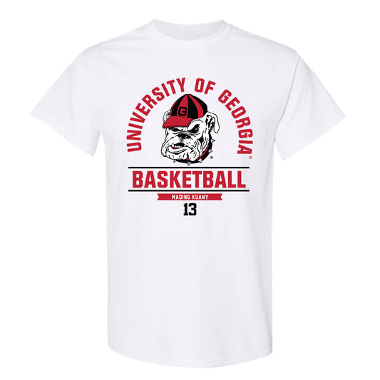 Georgia - NCAA Men's Basketball : Mading Kuany - Classic Fashion Shersey T-Shirt-0