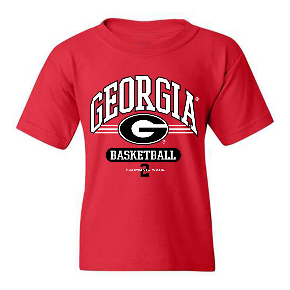 Georgia - NCAA Women's Basketball : Harmonie Ware - Classic Fashion Shersey Youth T-Shirt-0