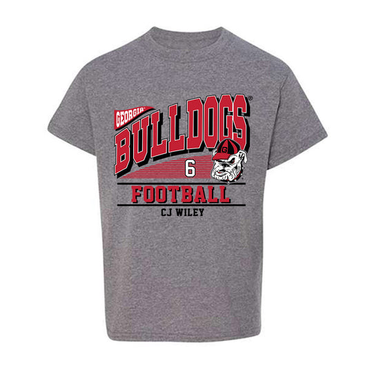 Georgia - NCAA Football : CJ Wiley - Classic Fashion Shersey Youth T-Shirt-0