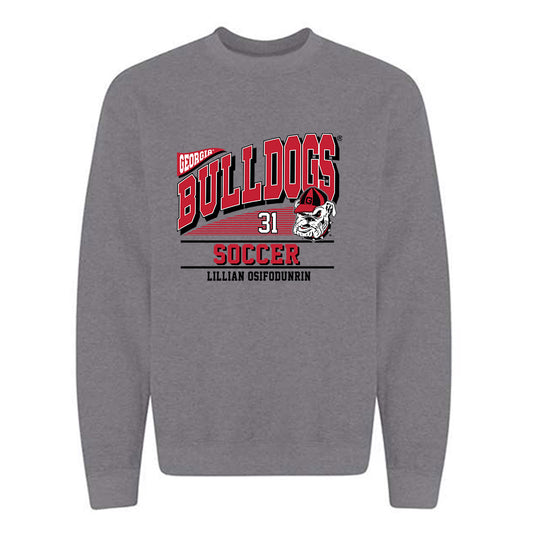 Georgia - NCAA Women's Soccer : Lillian Osifodunrin - Classic Fashion Shersey Crewneck Sweatshirt-0