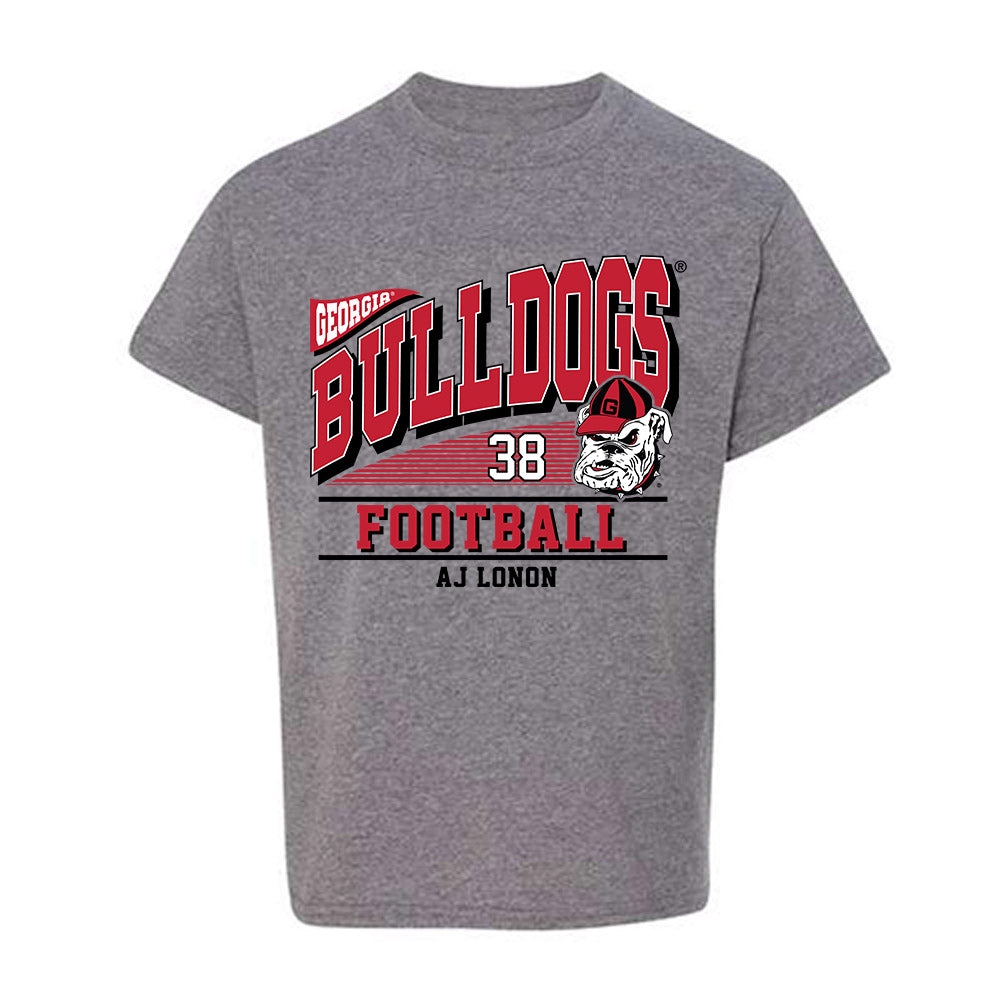 Georgia - NCAA Football : AJ Lonon - Classic Fashion Shersey Youth T-Shirt-0