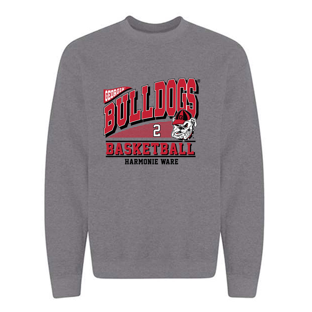 Georgia - NCAA Women's Basketball : Harmonie Ware - Classic Fashion Shersey Crewneck Sweatshirt-0
