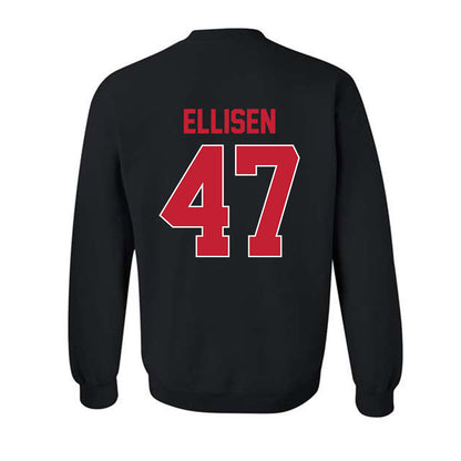 Georgia - NCAA Baseball : Thomas Ellisen - Sports Shersey Crewneck Sweatshirt-1