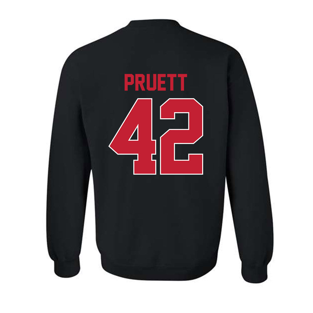 Georgia - NCAA Baseball : Brad Pruett - Sports Shersey Crewneck Sweatshirt-1
