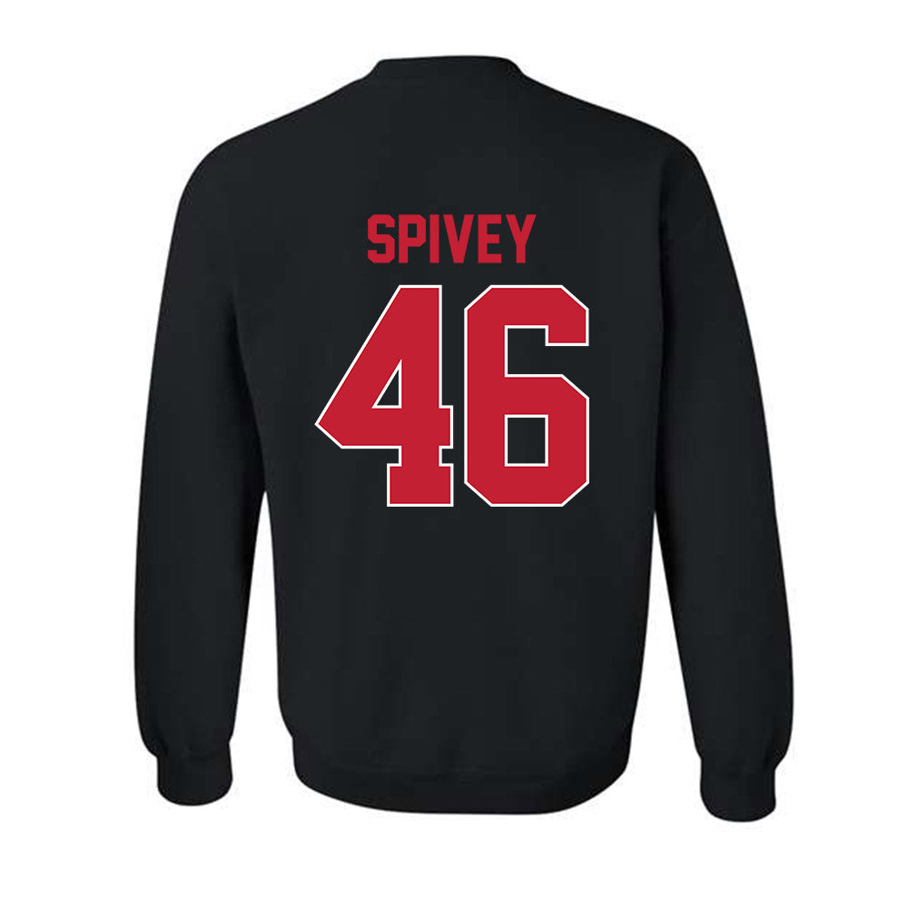 Georgia - NCAA Baseball : Logan Spivey - Sports Shersey Crewneck Sweatshirt-1