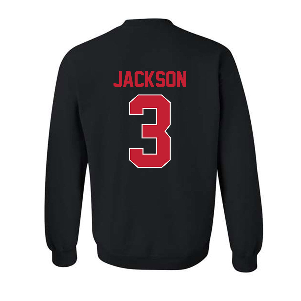 Georgia - NCAA Baseball : Daniel Jackson - Sports Shersey Crewneck Sweatshirt-1