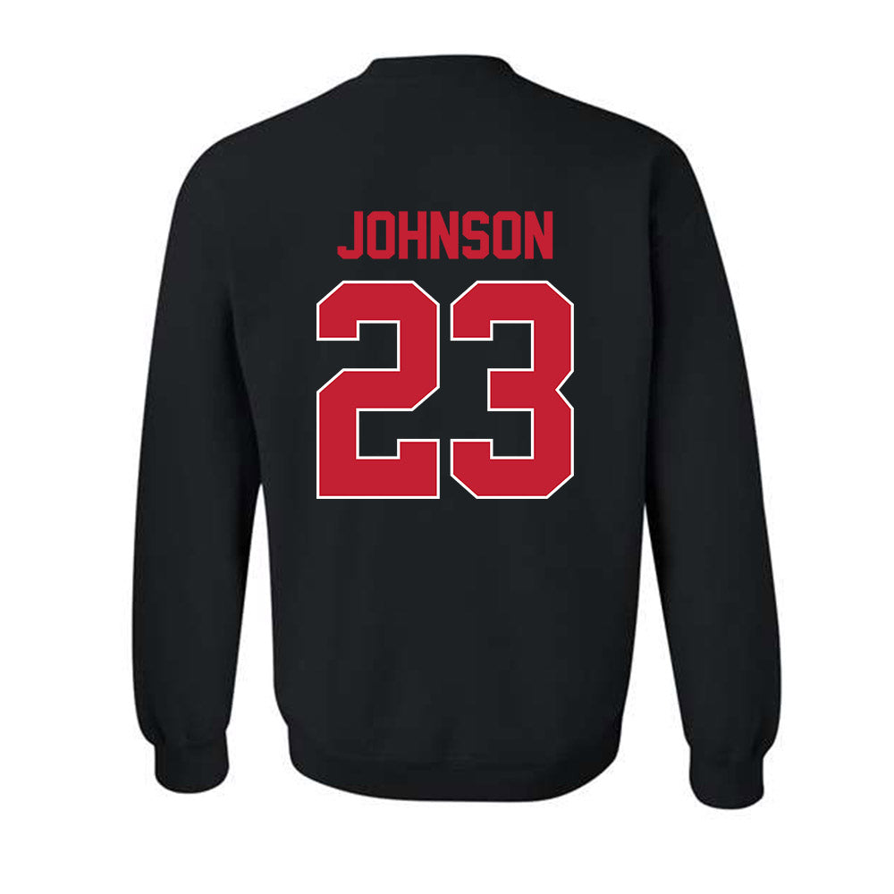 Georgia - NCAA Baseball : Cole Johnson - Sports Shersey Crewneck Sweatshirt-1