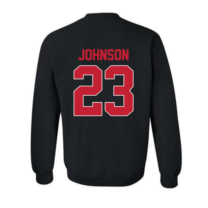 Georgia - NCAA Baseball : Cole Johnson - Sports Shersey Crewneck Sweatshirt-1