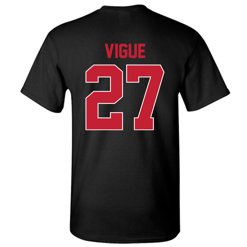 Georgia - NCAA Baseball : Dylan Vigue - Sports Shersey T-Shirt-1
