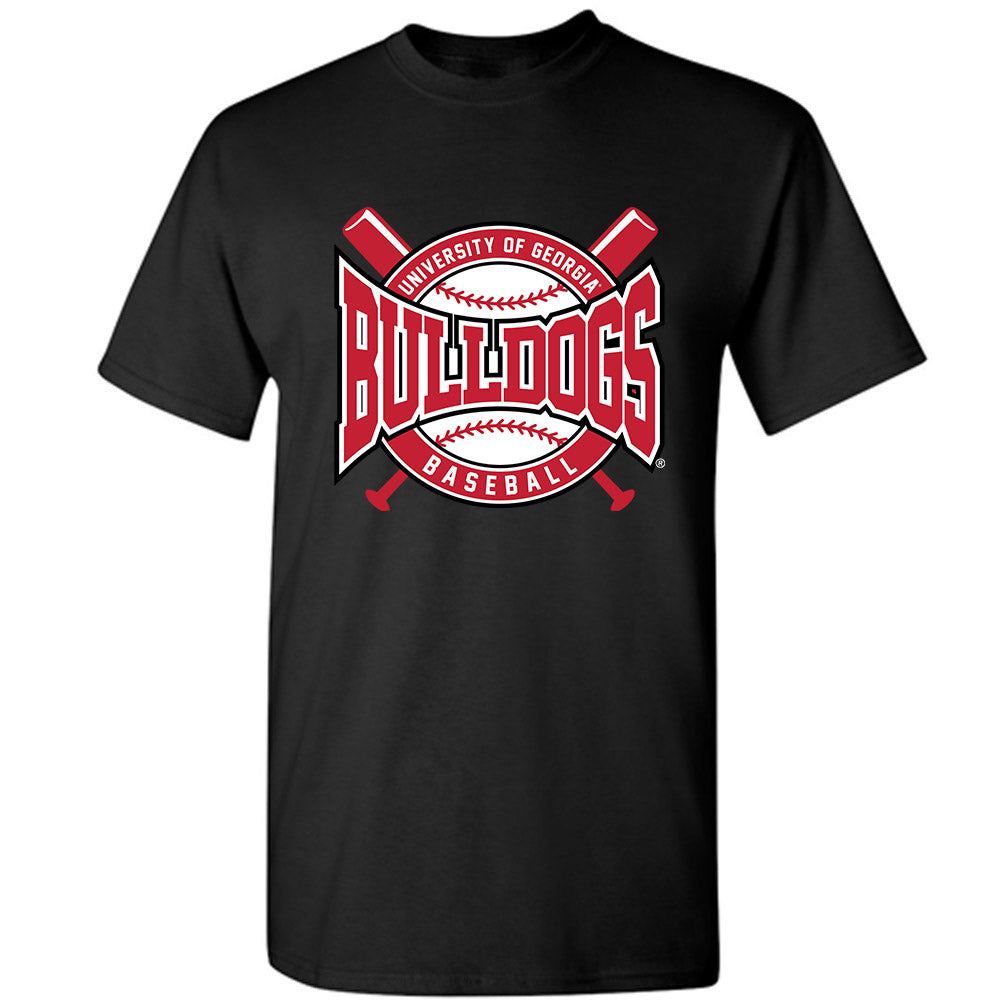 Georgia - NCAA Baseball : Ryan Black - Sports Shersey T-Shirt-0