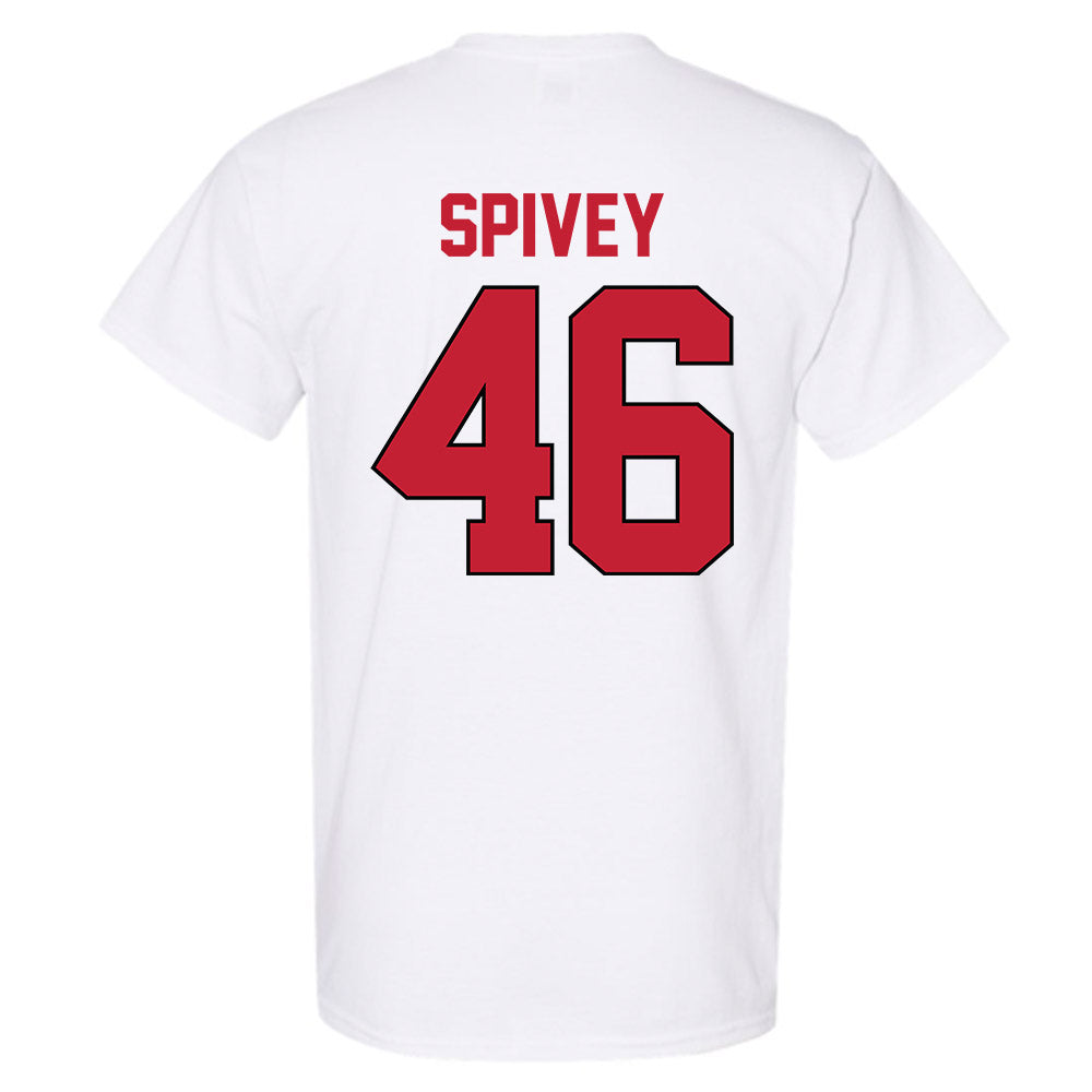 Georgia - NCAA Baseball : Logan Spivey - Sports Shersey T-Shirt-1