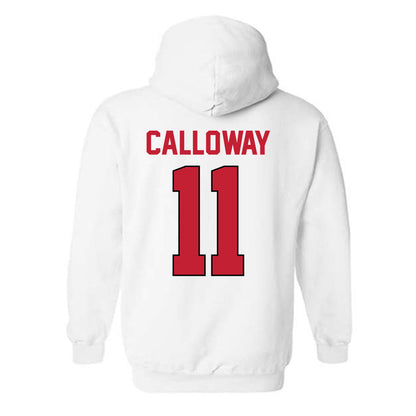 Georgia - NCAA Baseball : Bryce Calloway - Sports Shersey Hooded Sweatshirt-1