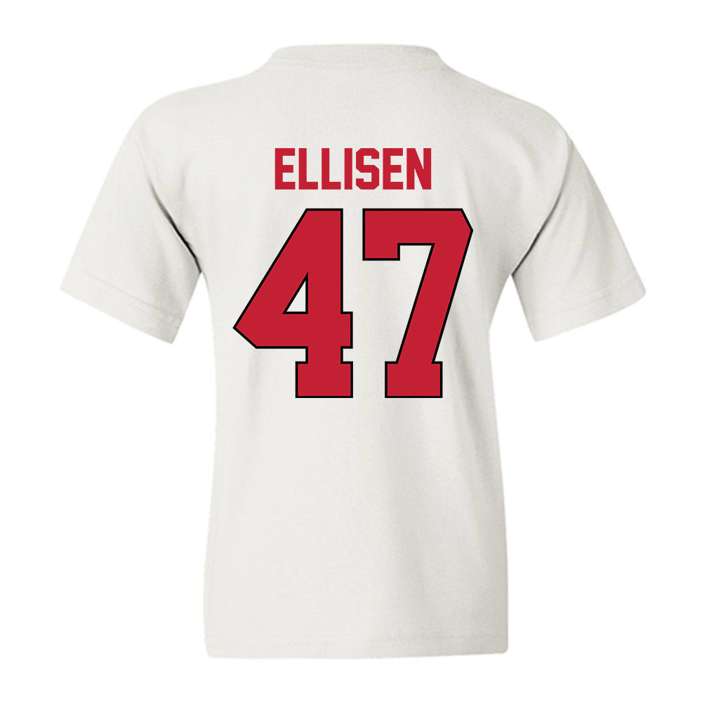 Georgia - NCAA Baseball : Thomas Ellisen - Sports Shersey Youth T-Shirt-1
