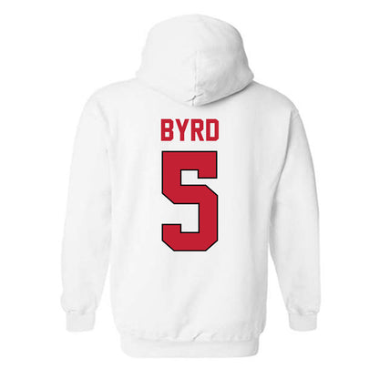 Georgia - NCAA Baseball : Justin Byrd - Sports Shersey Hooded Sweatshirt-1