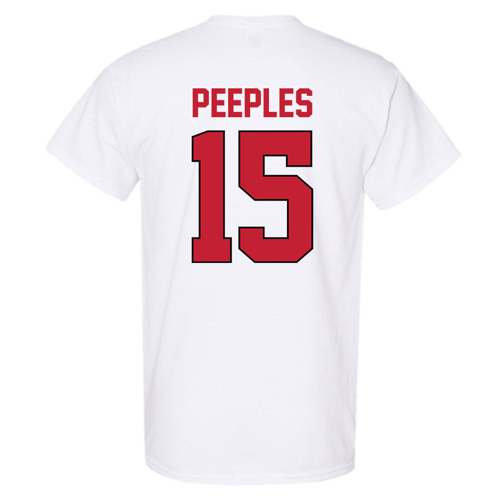 Georgia - NCAA Baseball : Ty Peeples - Sports Shersey T-Shirt-1