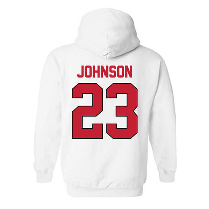 Georgia - NCAA Baseball : Cole Johnson - Sports Shersey Hooded Sweatshirt-1