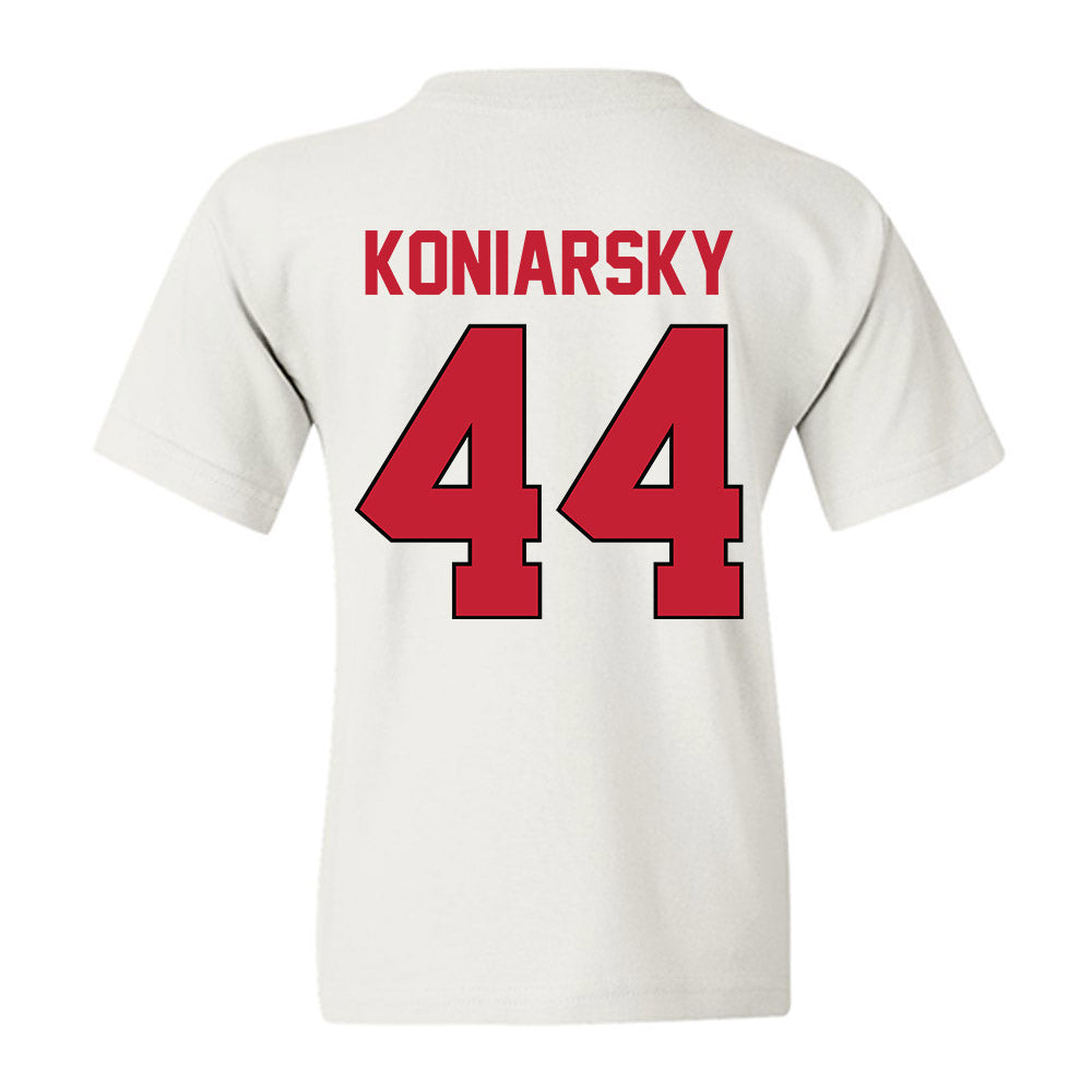 Georgia - NCAA Baseball : Cole Koniarsky - Sports Shersey Youth T-Shirt-1