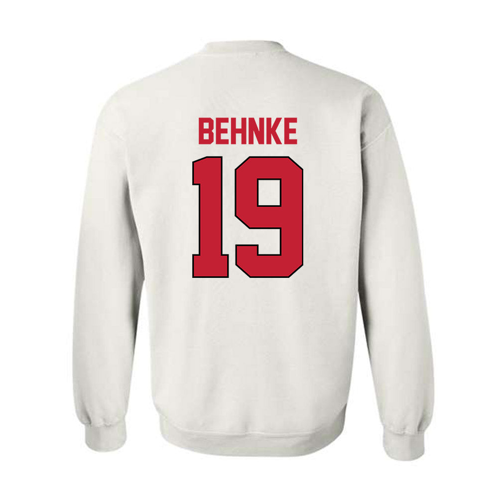 Georgia - NCAA Baseball : Andrew Behnke - Sports Shersey Crewneck Sweatshirt-1
