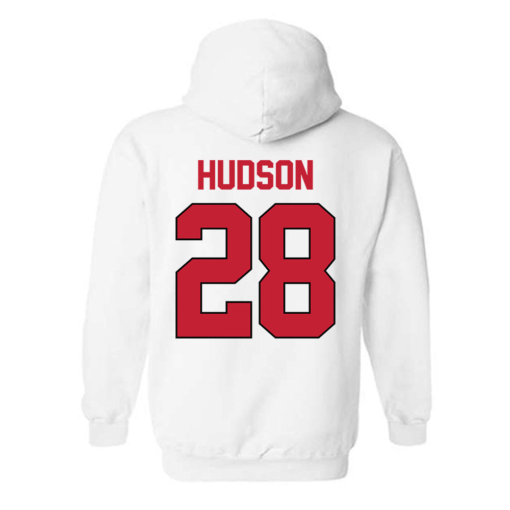 Georgia - NCAA Baseball : Brennan Hudson - Sports Shersey Hooded Sweatshirt-1