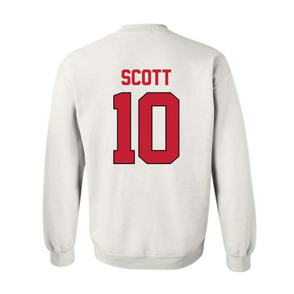 Georgia - NCAA Baseball : Matt Scott - Sports Shersey Crewneck Sweatshirt-1