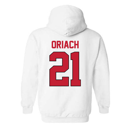 Georgia - NCAA Baseball : Jordy Oriach - Sports Shersey Hooded Sweatshirt-1