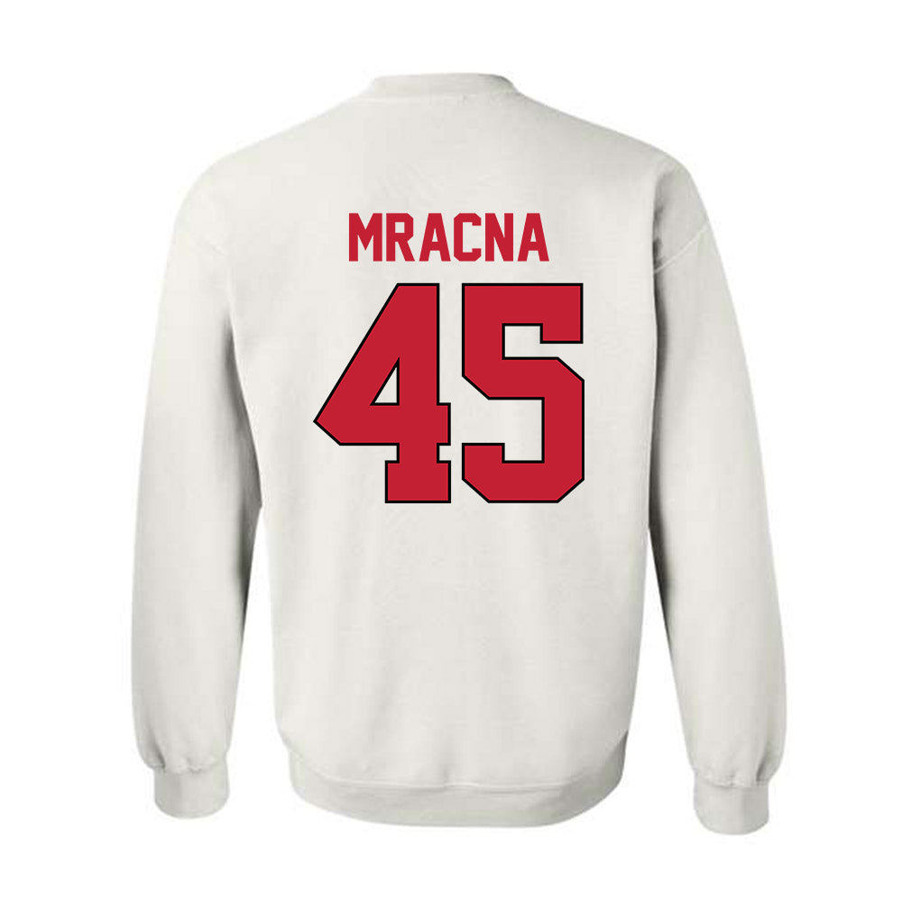 Georgia - NCAA Baseball : Christian Mracna - Sports Shersey Crewneck Sweatshirt-1