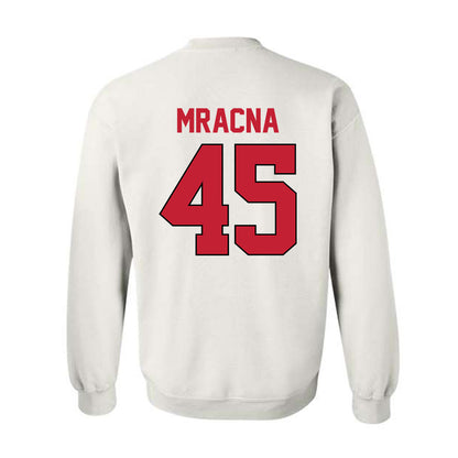 Georgia - NCAA Baseball : Christian Mracna - Sports Shersey Crewneck Sweatshirt-1