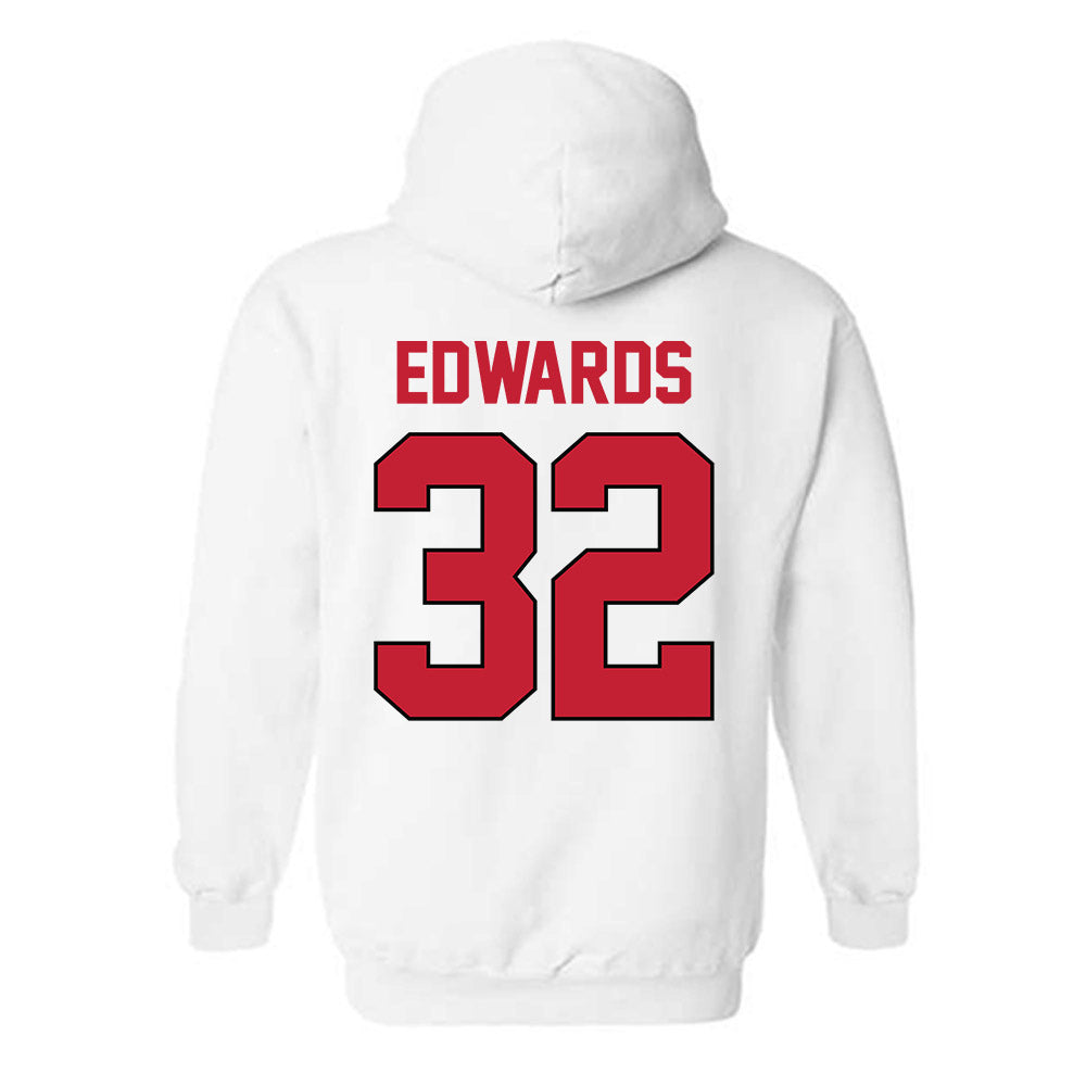 Georgia - NCAA Baseball : Grant Edwards - Sports Shersey Hooded Sweatshirt-1