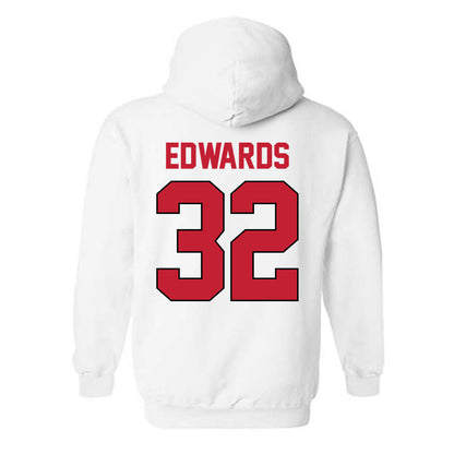 Georgia - NCAA Baseball : Grant Edwards - Sports Shersey Hooded Sweatshirt-1