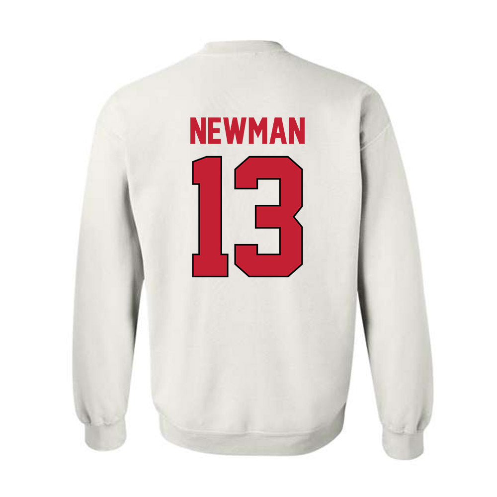 Georgia - NCAA Baseball : Scott Newman - Sports Shersey Crewneck Sweatshirt-1