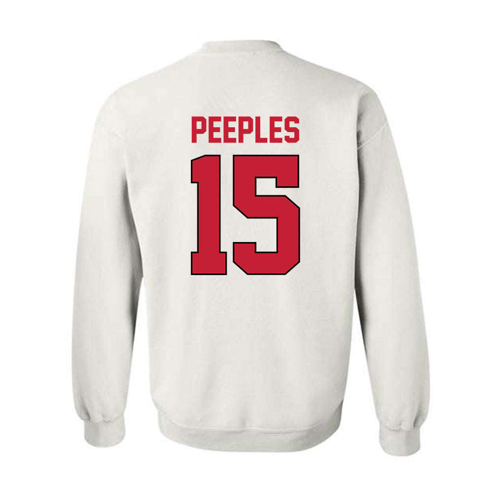 Georgia - NCAA Baseball : Ty Peeples - Sports Shersey Crewneck Sweatshirt-1