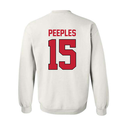 Georgia - NCAA Baseball : Ty Peeples - Sports Shersey Crewneck Sweatshirt-1