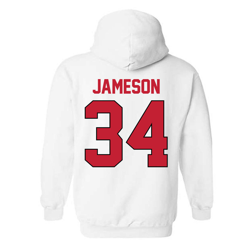 Georgia - NCAA Baseball : Caleb Jameson - Sports Shersey Hooded Sweatshirt-1
