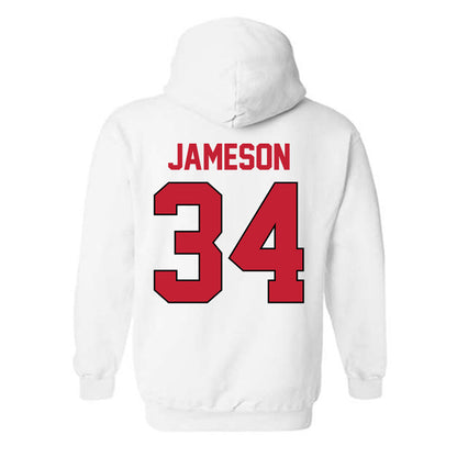 Georgia - NCAA Baseball : Caleb Jameson - Sports Shersey Hooded Sweatshirt-1