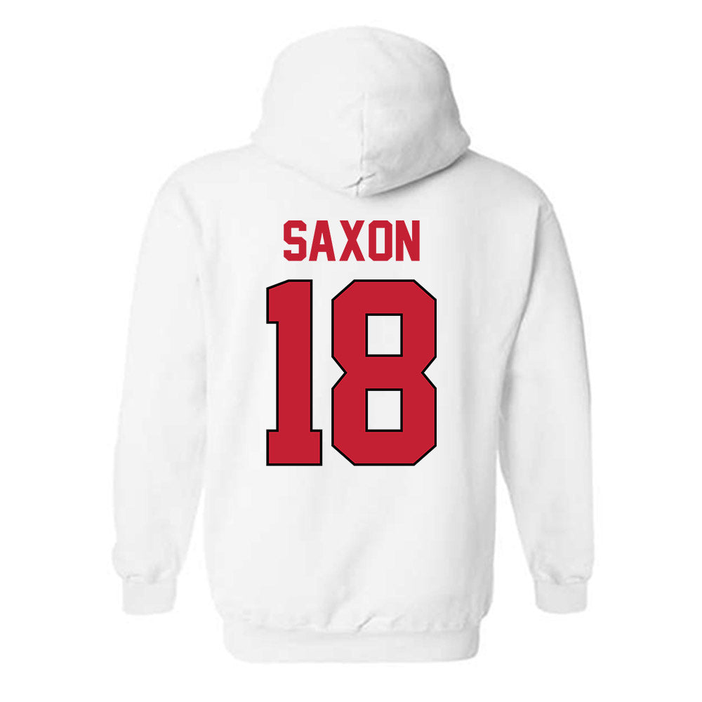 Georgia - NCAA Baseball : TL Saxon - Sports Shersey Hooded Sweatshirt-1