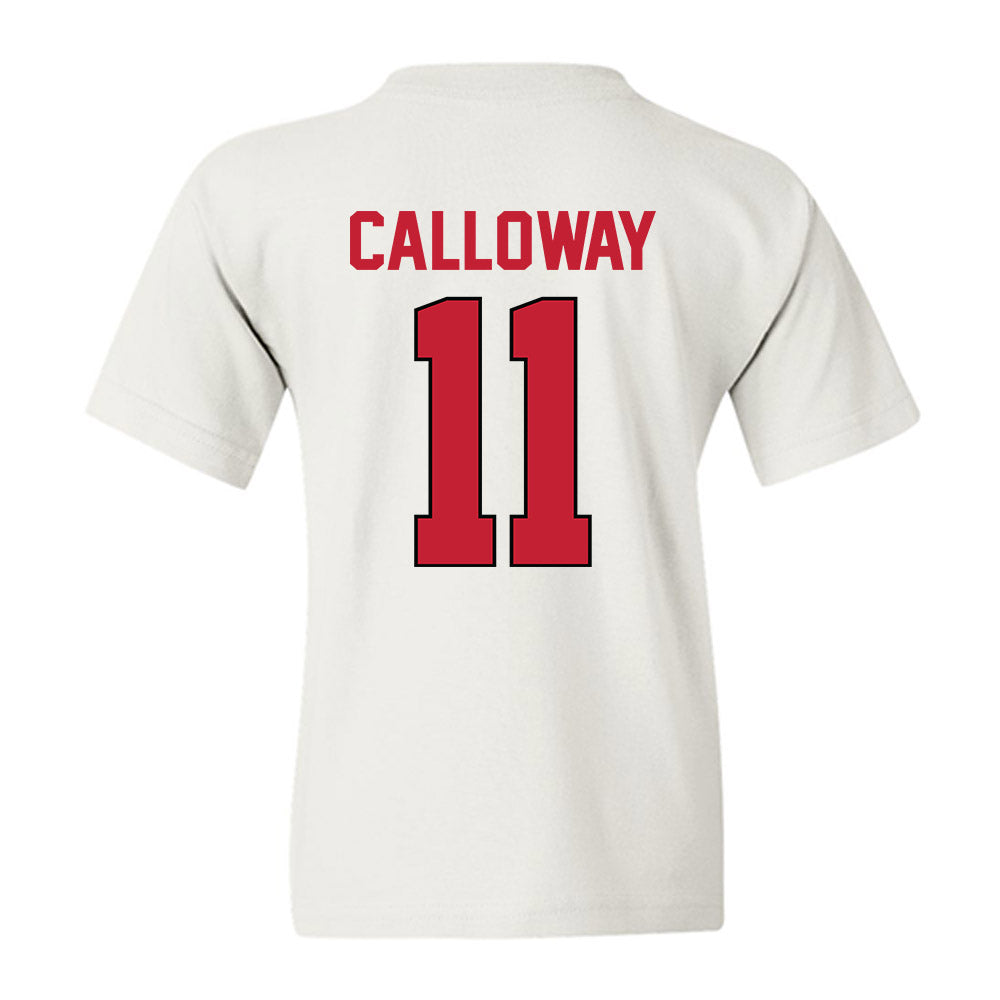 Georgia - NCAA Baseball : Bryce Calloway - Sports Shersey Youth T-Shirt-1