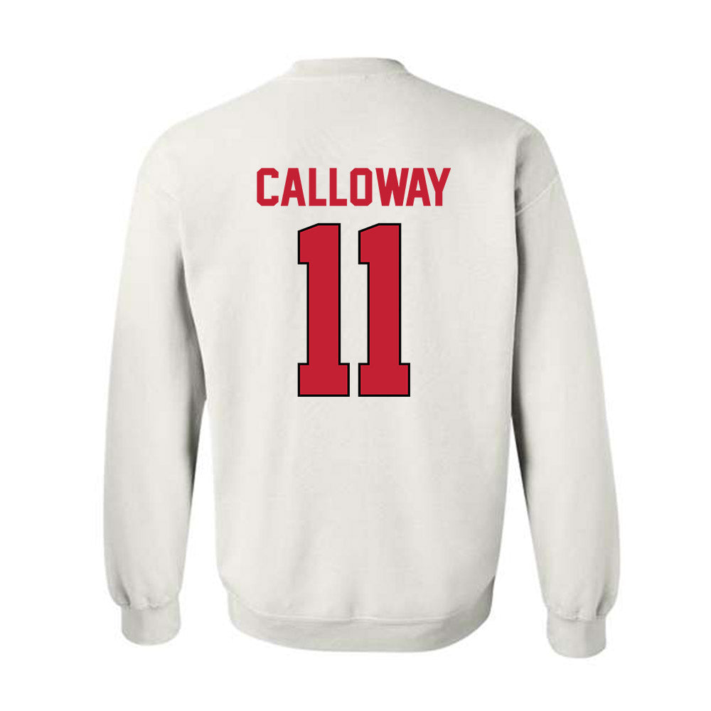 Georgia - NCAA Baseball : Bryce Calloway - Sports Shersey Crewneck Sweatshirt-1