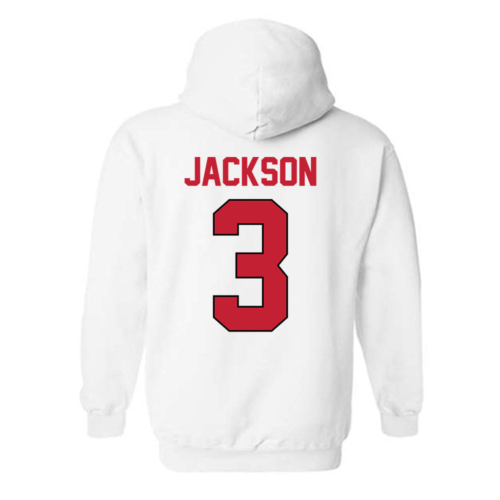 Georgia - NCAA Baseball : Daniel Jackson - Sports Shersey Hooded Sweatshirt-1