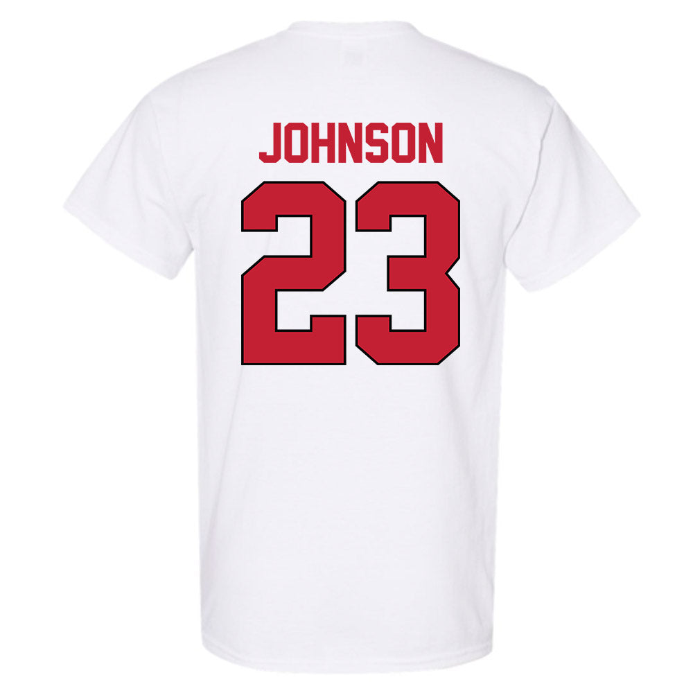 Georgia - NCAA Baseball : Cole Johnson - Sports Shersey T-Shirt-1