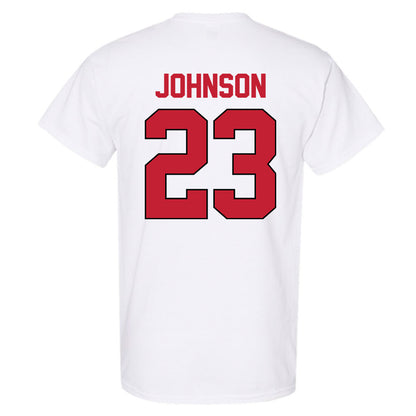 Georgia - NCAA Baseball : Cole Johnson - Sports Shersey T-Shirt-1