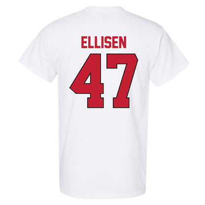 Georgia - NCAA Baseball : Thomas Ellisen - Sports Shersey T-Shirt-1